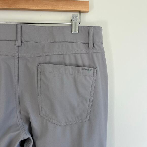 Johnnie-O Prep-Formance Gray Quarry Cross Country Performance Pants, Size 34 - Picture 5 of 12